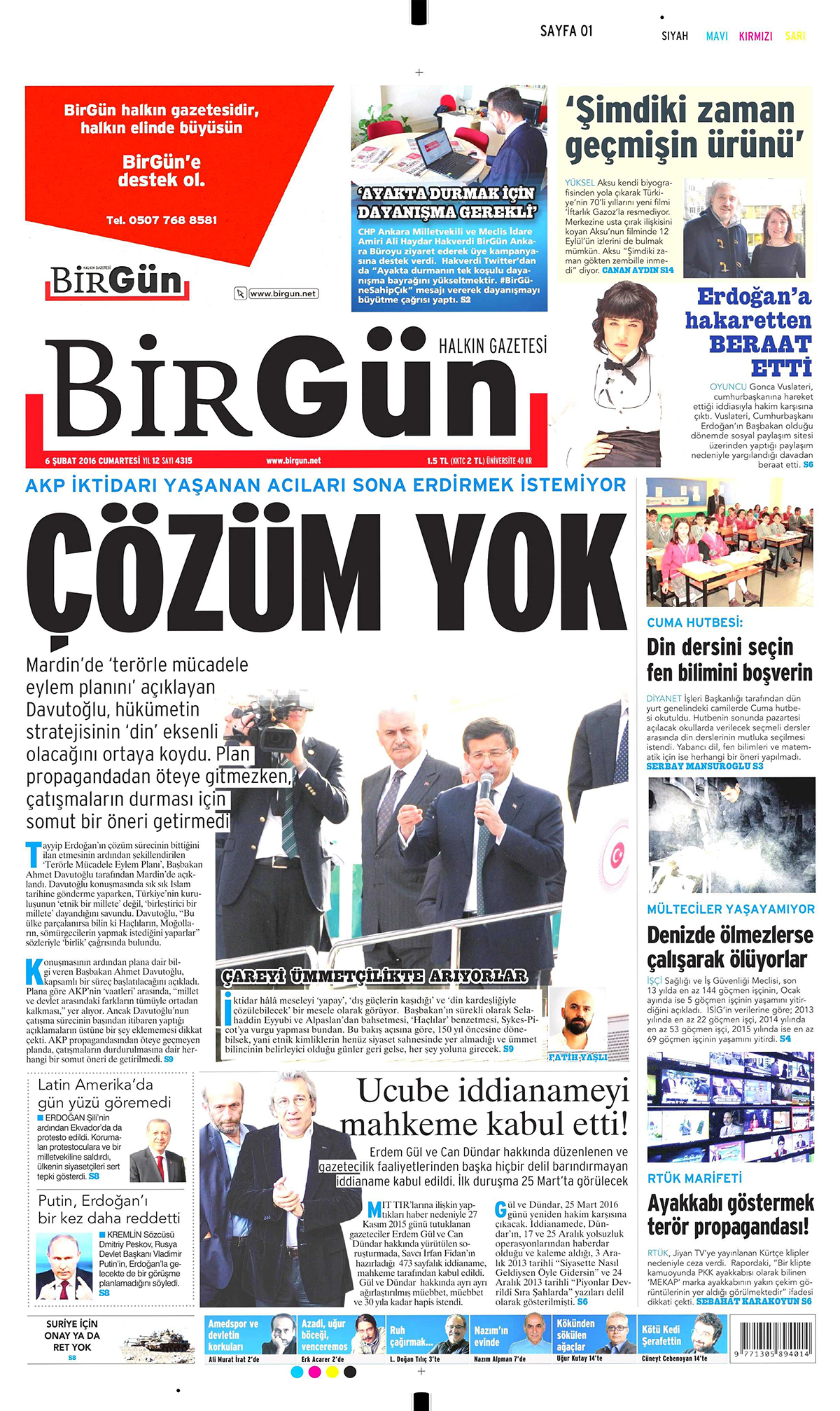 Gazeteler bugün ne yazdı? - 733