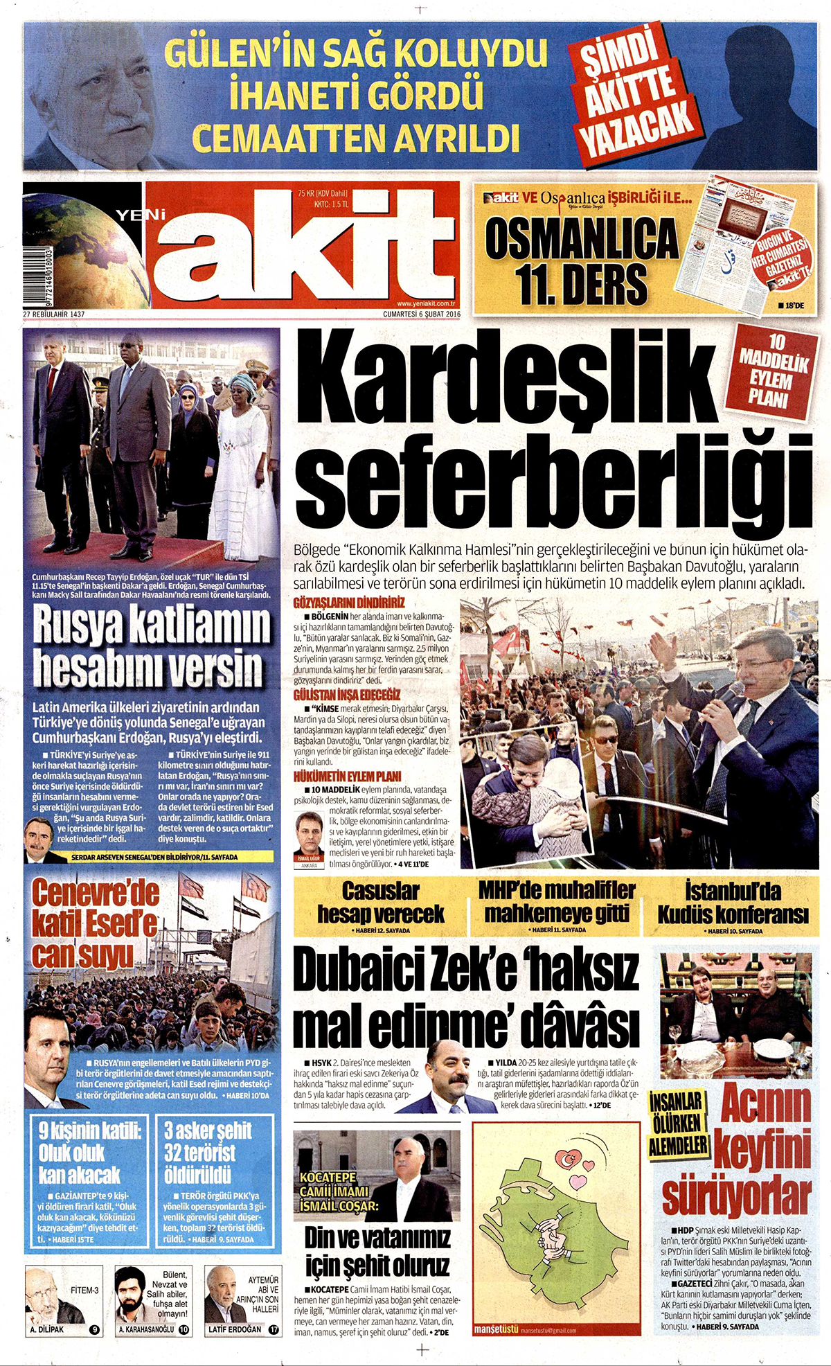 Gazeteler bugün ne yazdı? - 542