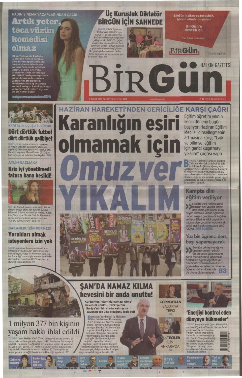 Gazeteler bugün ne yazdı? - 3