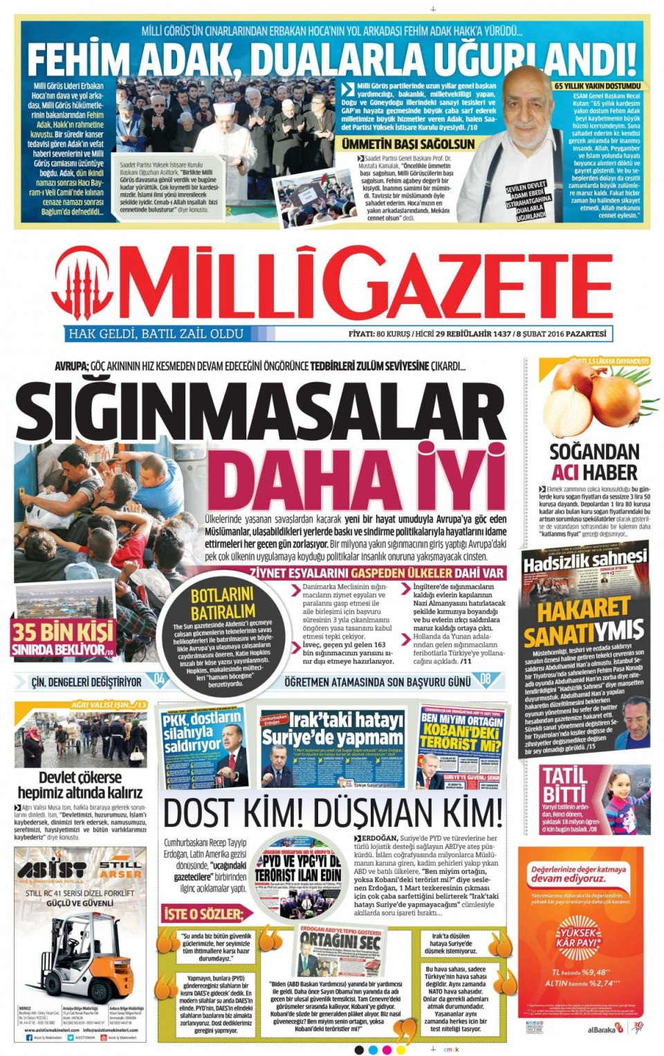 Gazeteler bugün ne yazdı? - 21