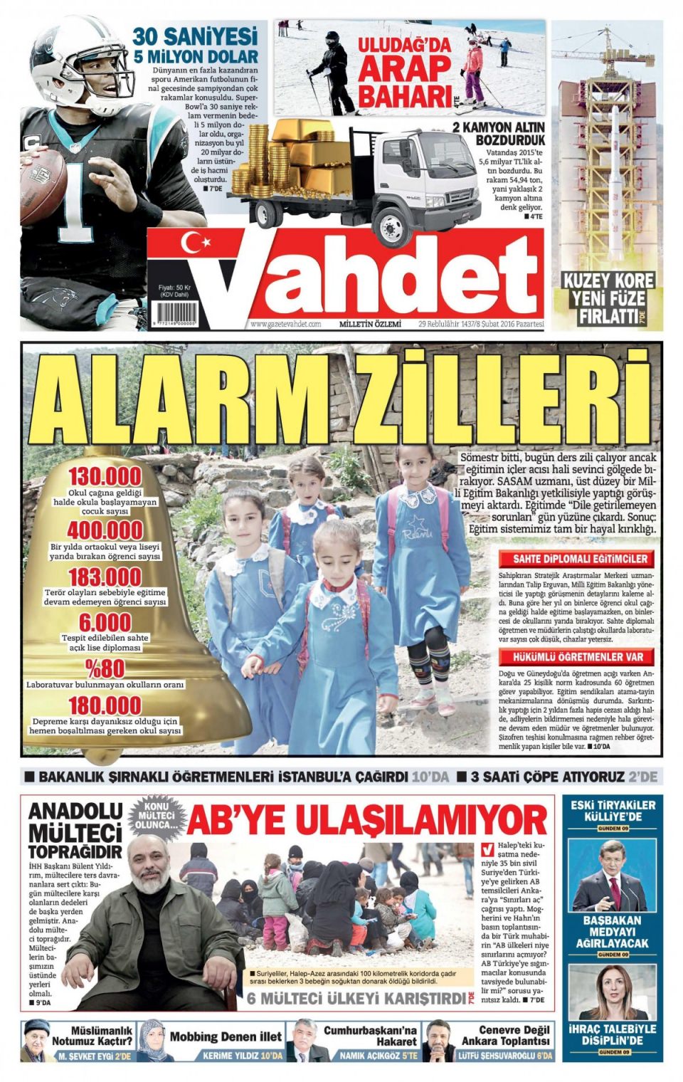 Gazeteler bugün ne yazdı? - 22