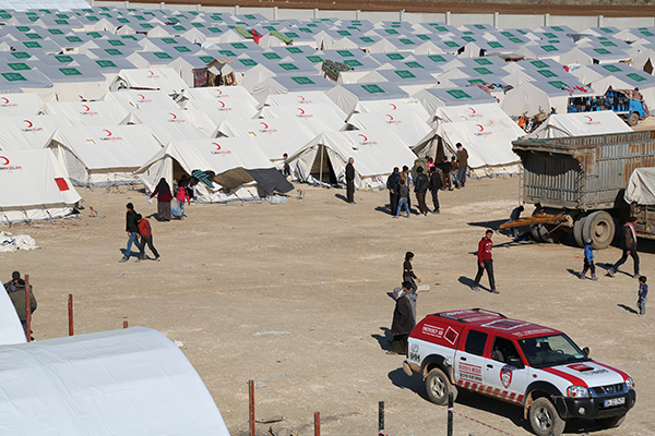 Suriyeliler için 2 bin kişilik çadır kent - 1