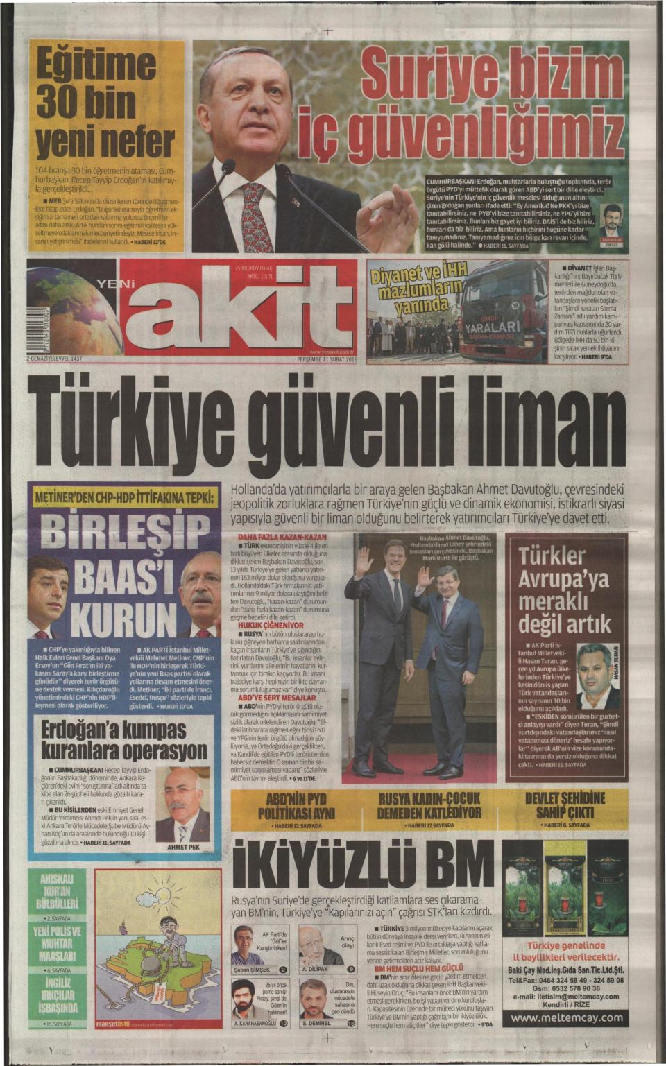 Gazeteler bugün ne yazdı? - 5