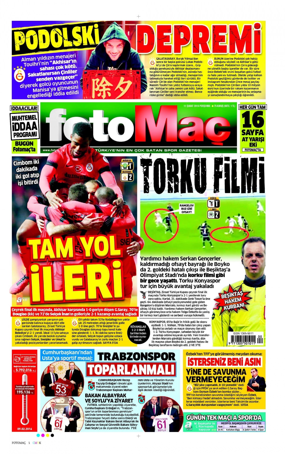 Gazeteler bugün ne yazdı? - 16