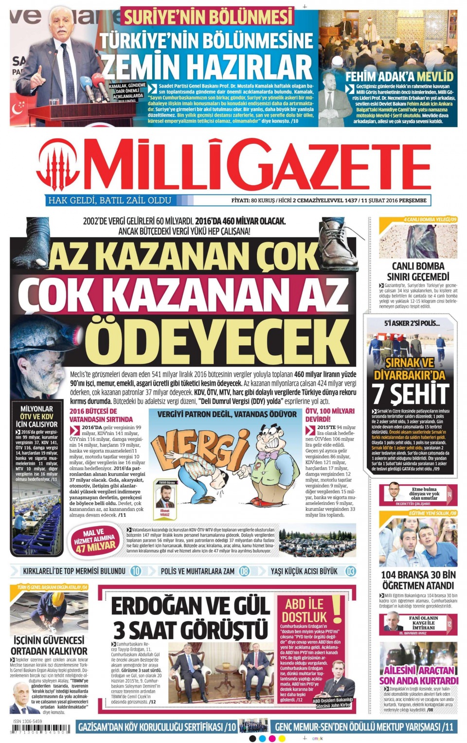 Gazeteler bugün ne yazdı? - 2