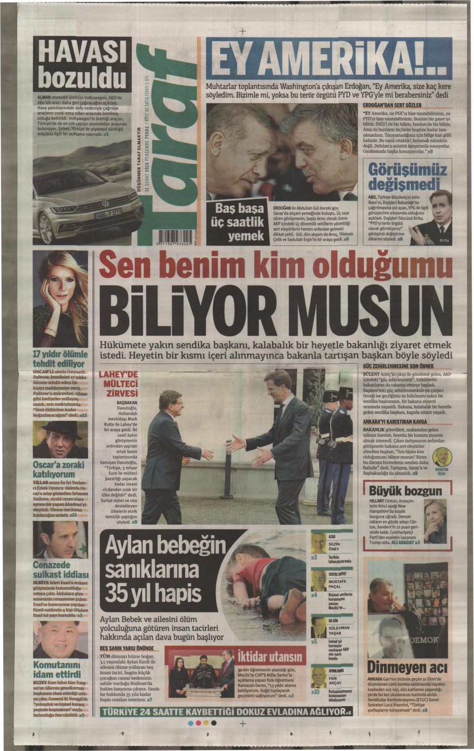 Gazeteler bugün ne yazdı? - 22