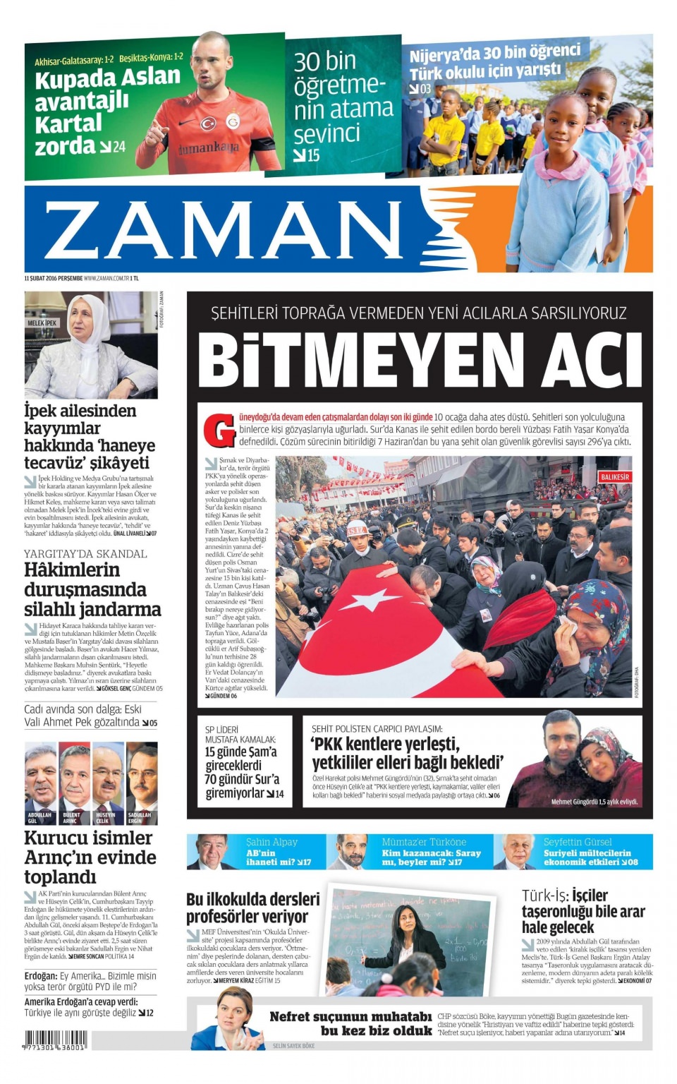 Gazeteler bugün ne yazdı? - 9