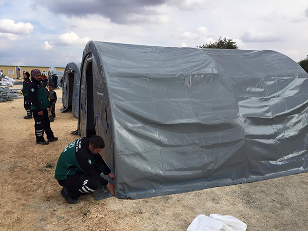 Haremeyn çadır kampında yardımlar sürüyor - 6