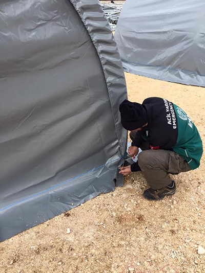 Haremeyn çadır kampında yardımlar sürüyor - 3