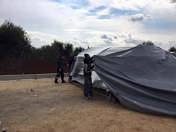 Haremeyn çadır kampında yardımlar sürüyor - 2