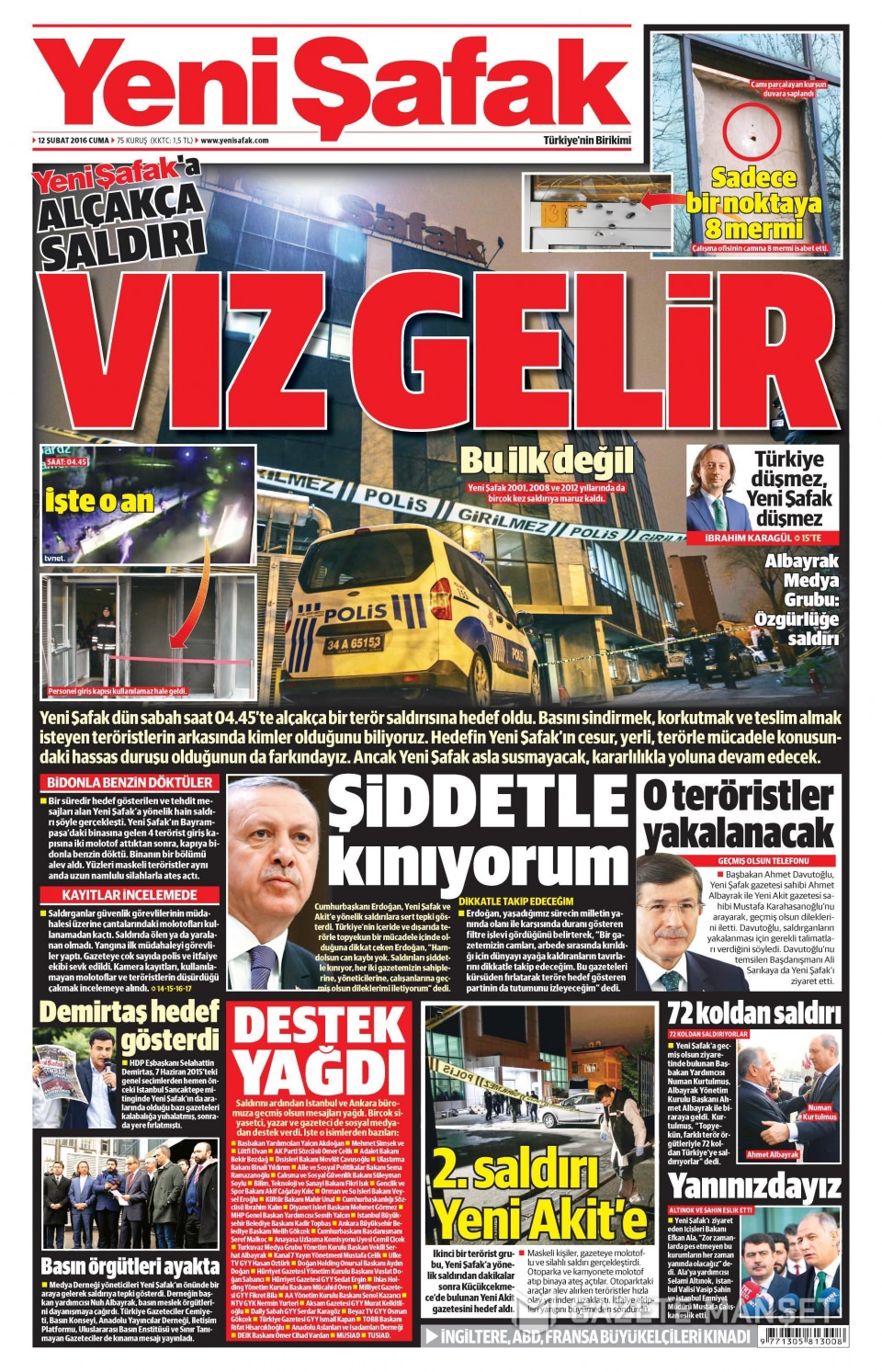 Gazeteler bugün ne yazdı? - 1