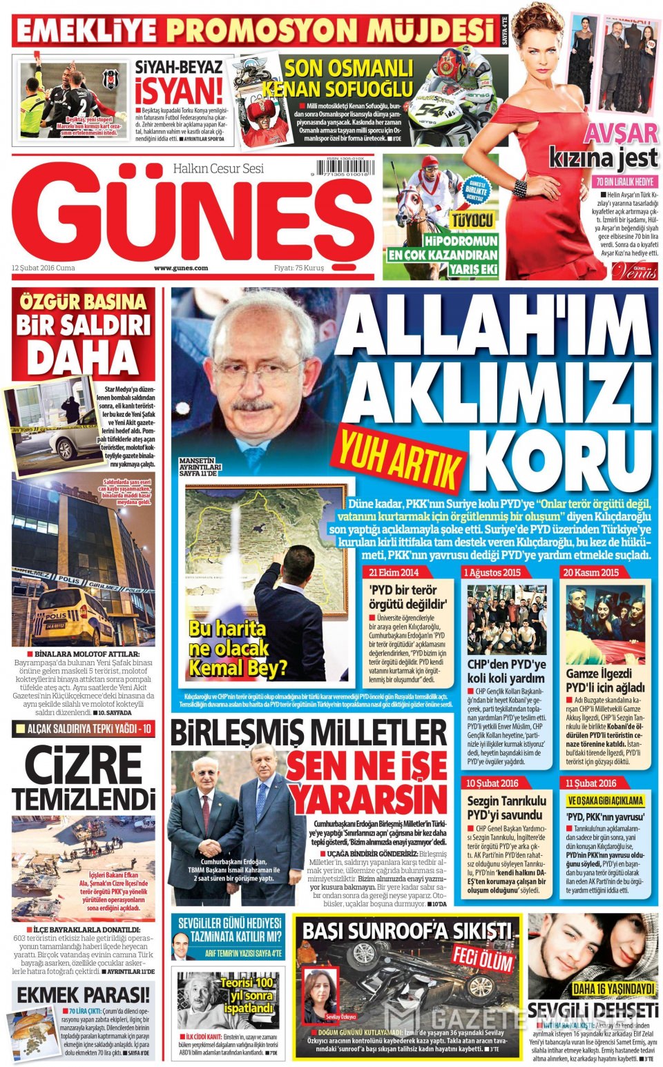 Gazeteler bugün ne yazdı? - 6