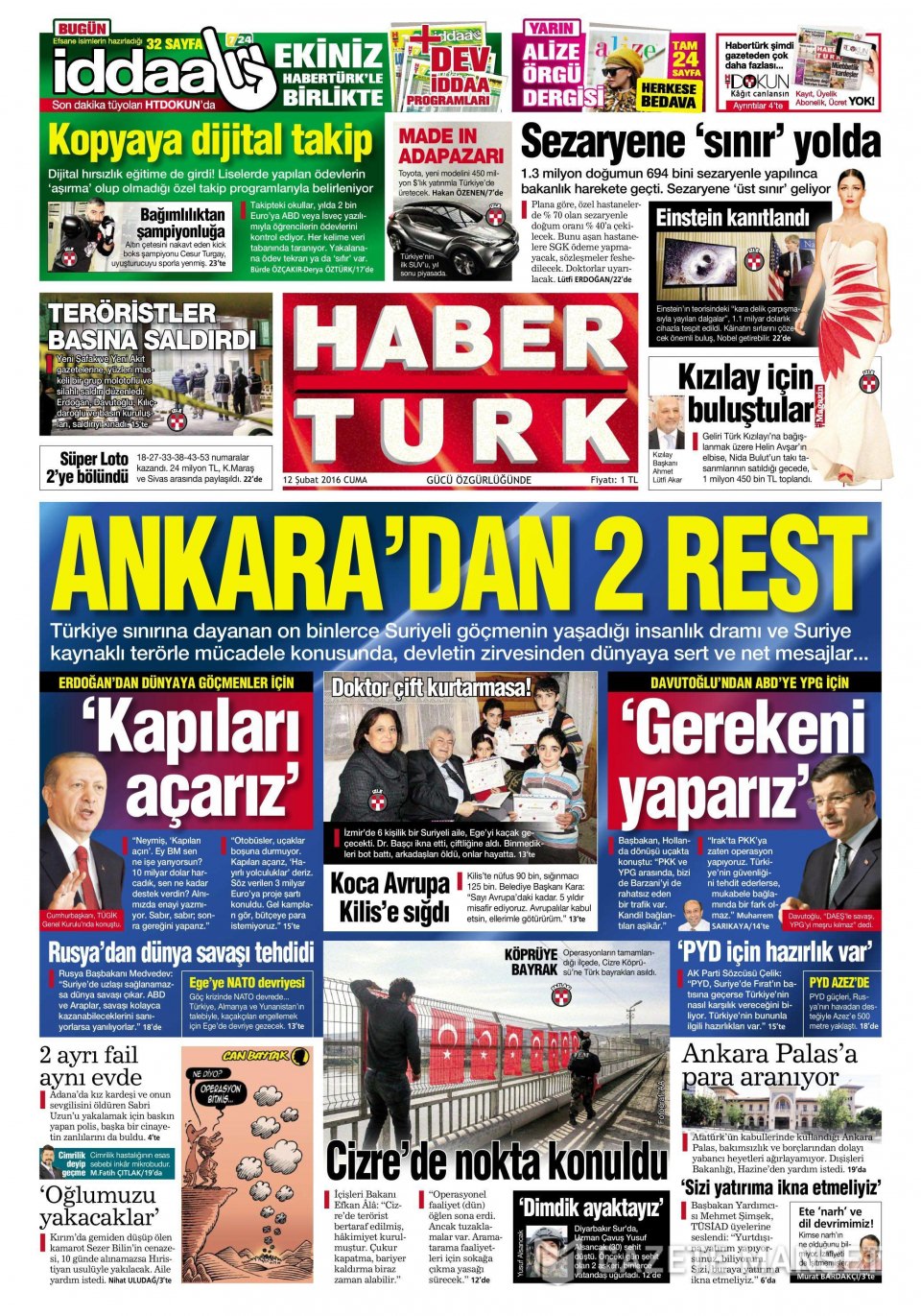 Gazeteler bugün ne yazdı? - 9