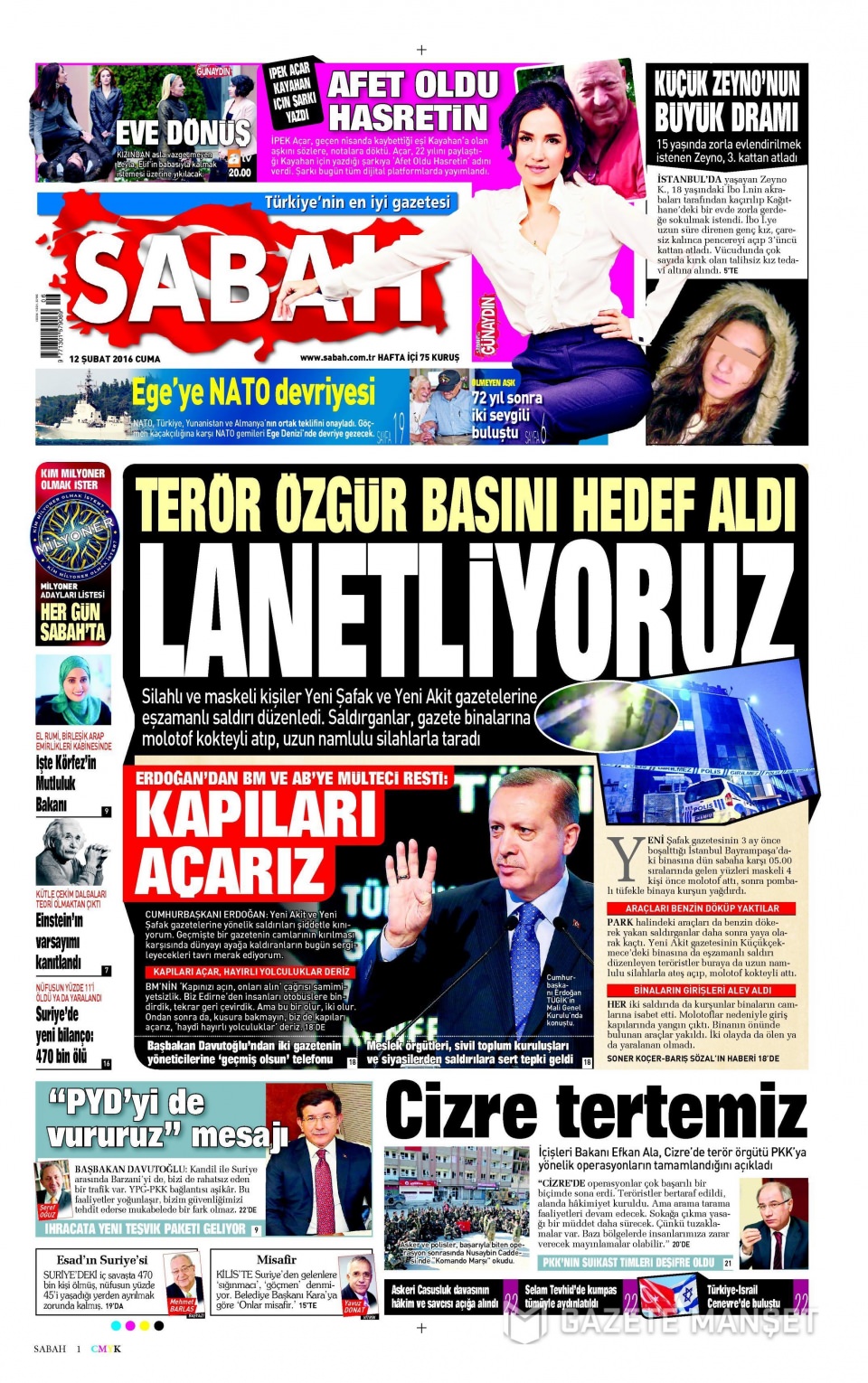 Gazeteler bugün ne yazdı? - 2