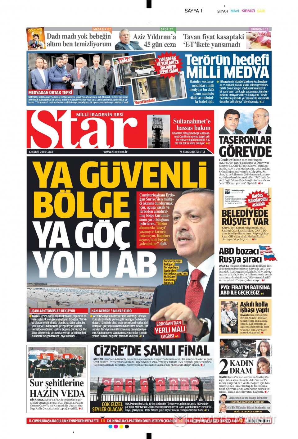 Gazeteler bugün ne yazdı? - 23