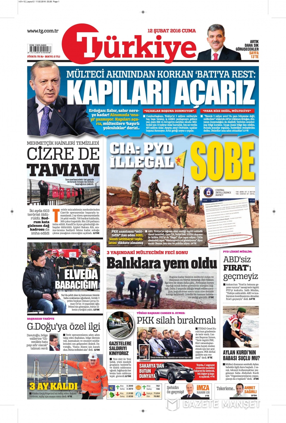 Gazeteler bugün ne yazdı? - 20