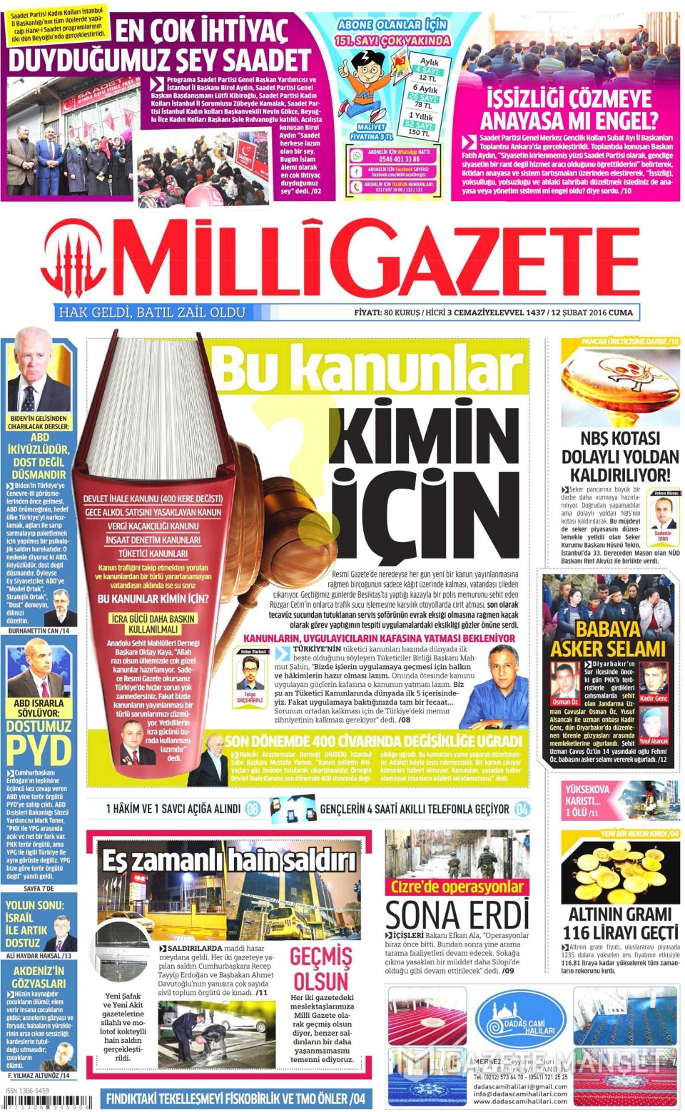 Gazeteler bugün ne yazdı? - 21