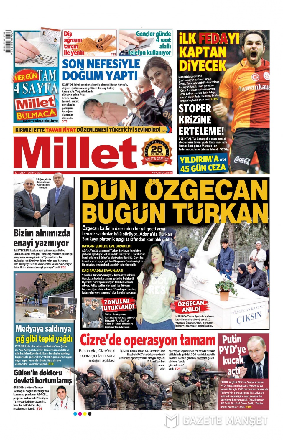 Gazeteler bugün ne yazdı? - 14