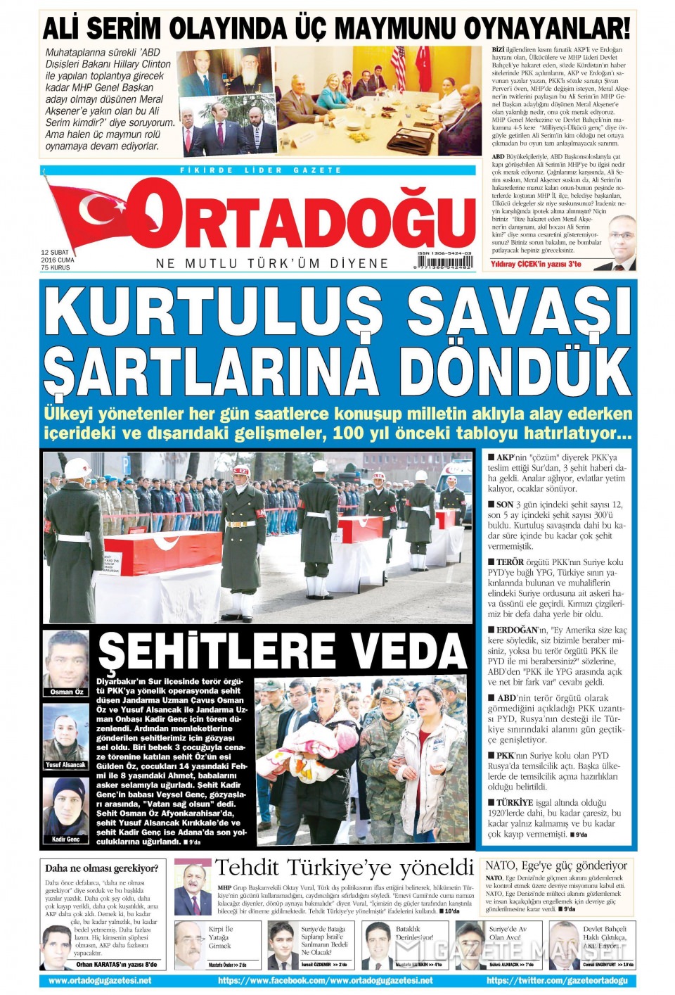 Gazeteler bugün ne yazdı? - 15