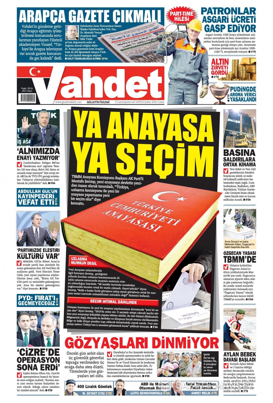 Gazeteler bugün ne yazdı? - 25