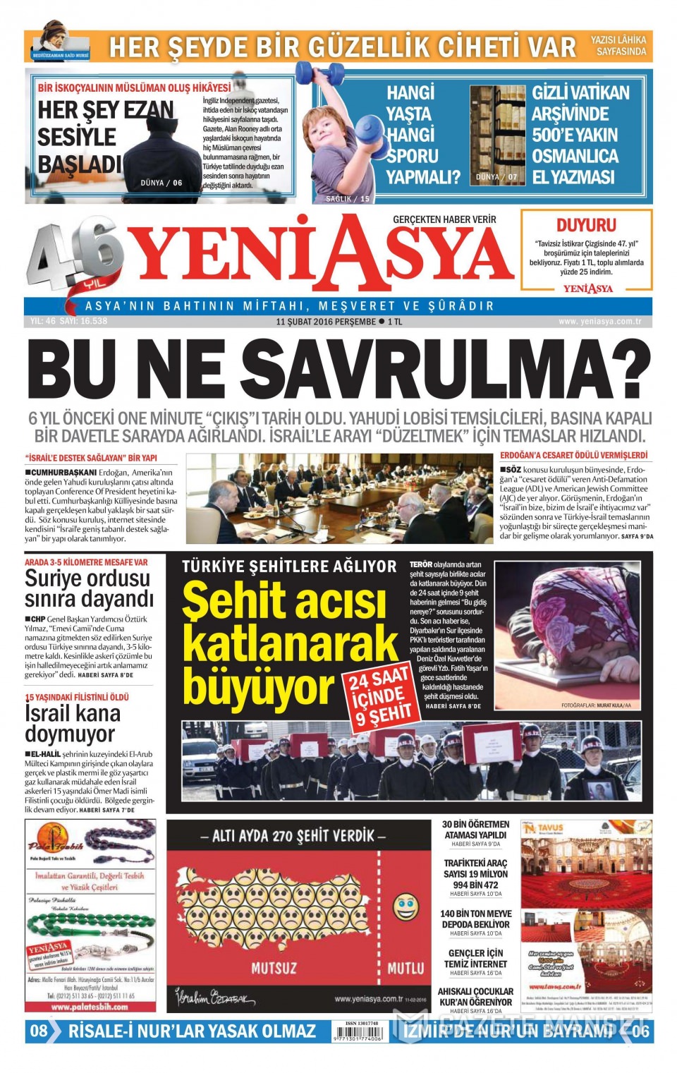 Gazeteler bugün ne yazdı? - 29