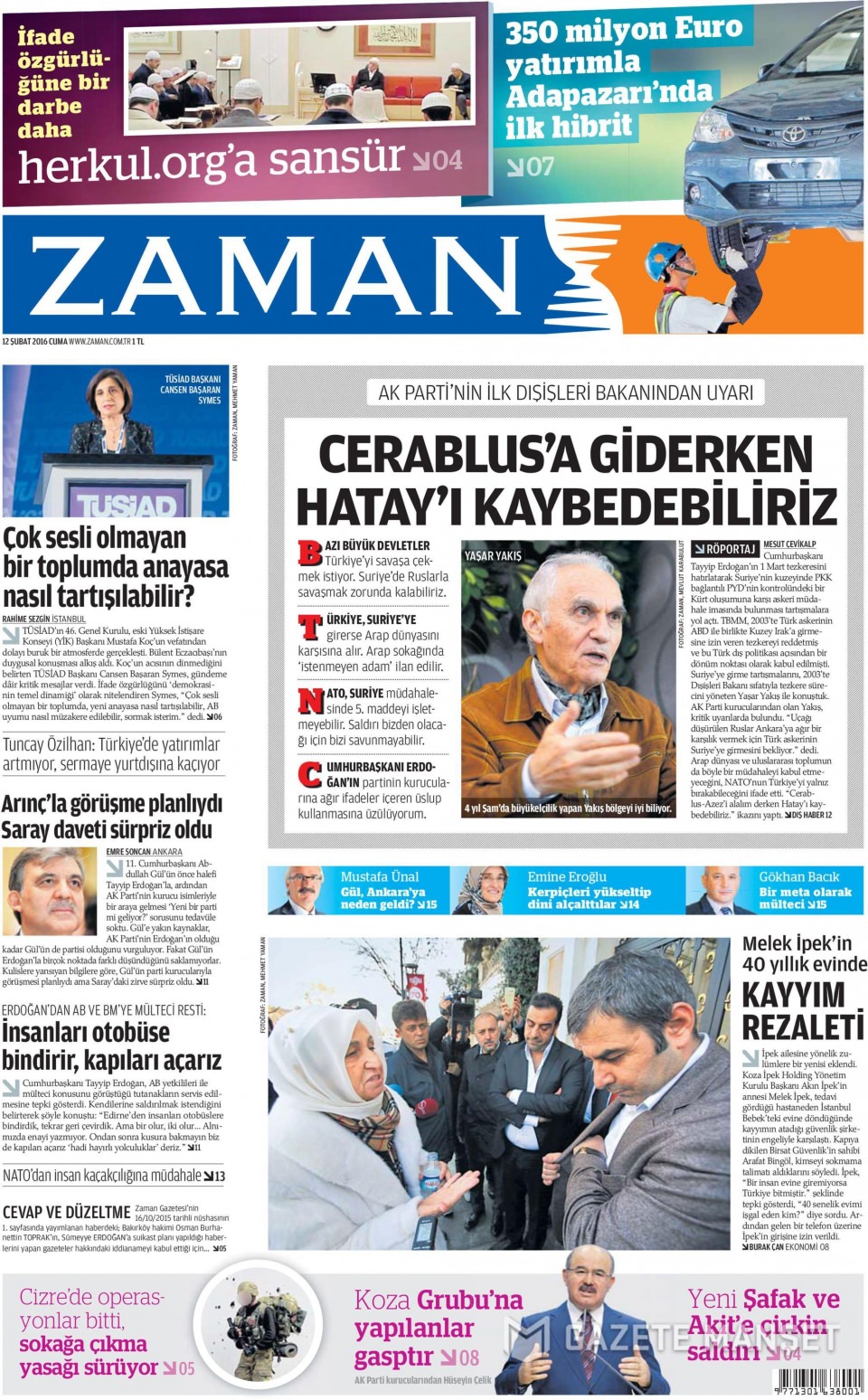 Gazeteler bugün ne yazdı? - 24