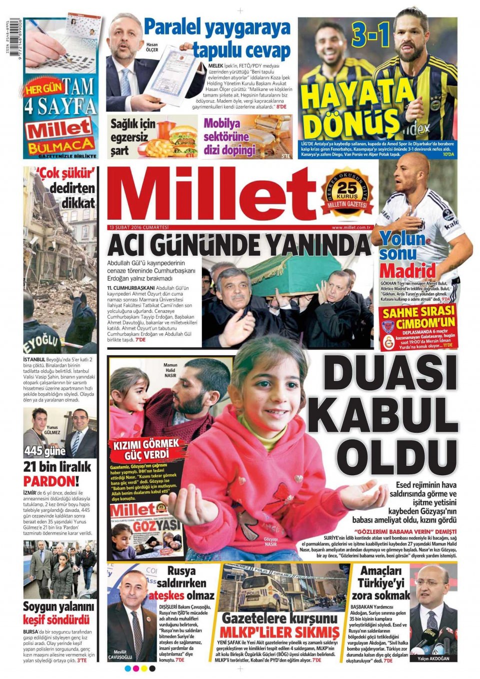 Gazeteler bugün ne yazdı? - 7