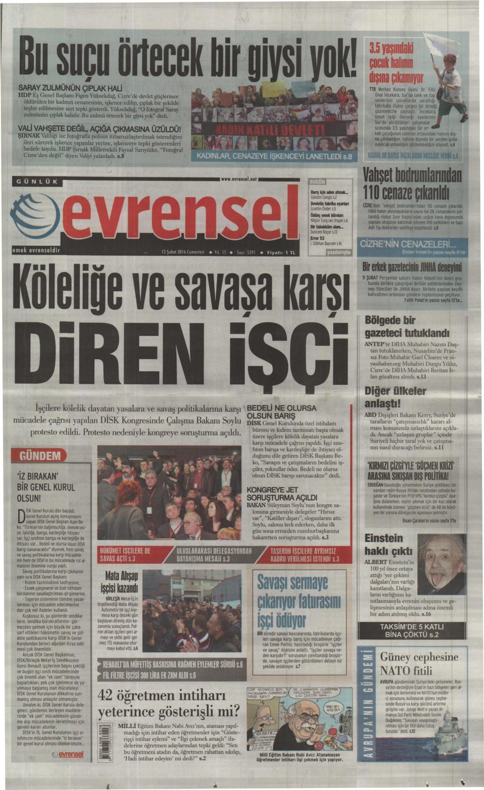 Gazeteler bugün ne yazdı? - 25