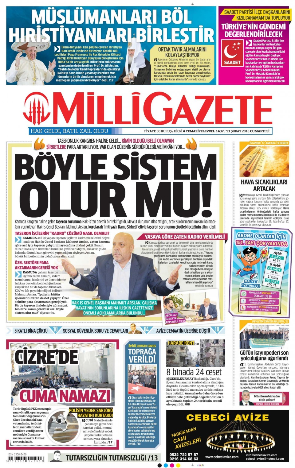 Gazeteler bugün ne yazdı? - 29