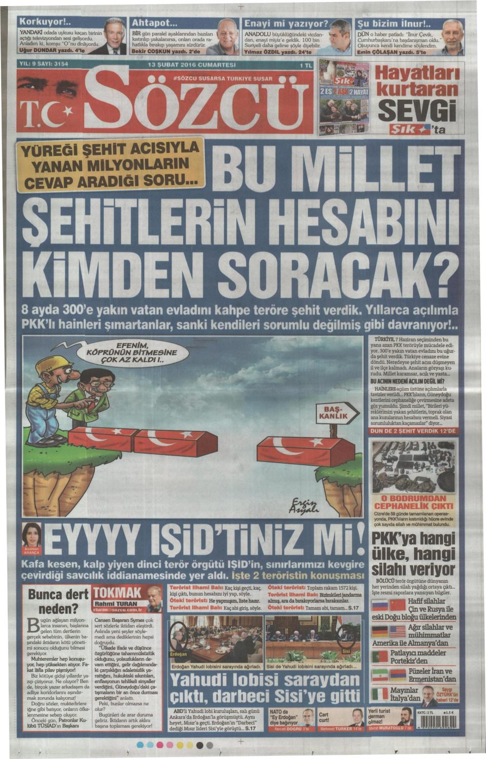 Gazeteler bugün ne yazdı? - 17