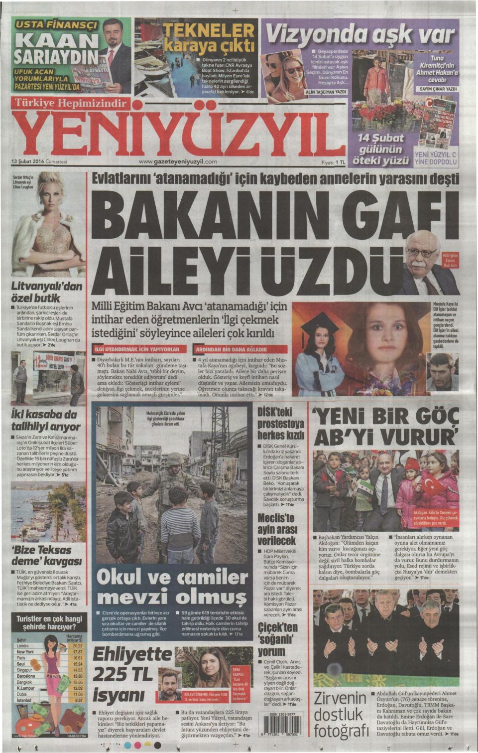 Gazeteler bugün ne yazdı? - 33