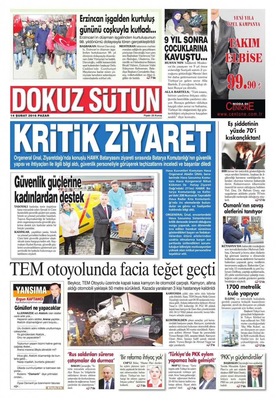 Tek tıkla günün gazete manşetleri - 5