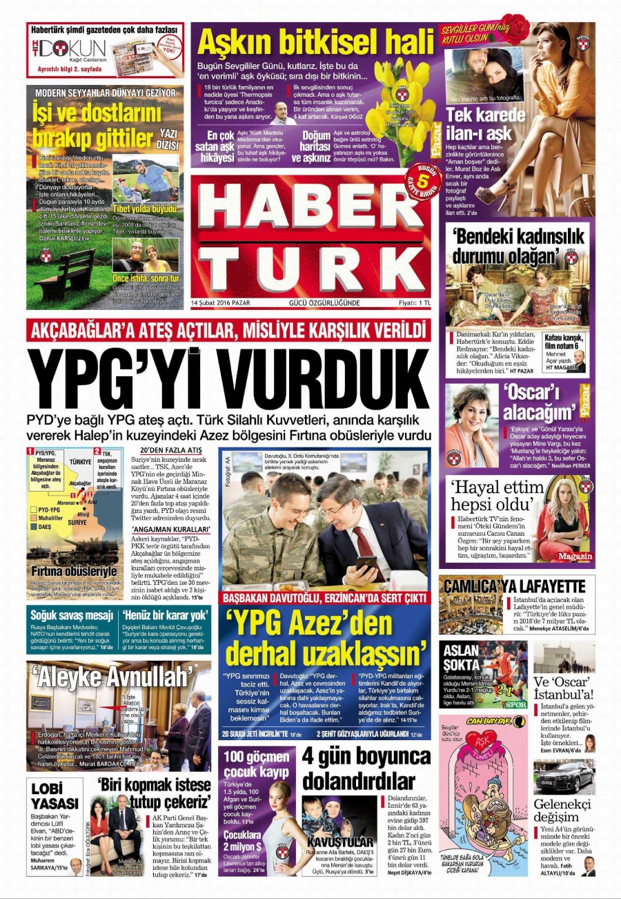 Tek tıkla günün gazete manşetleri - 12