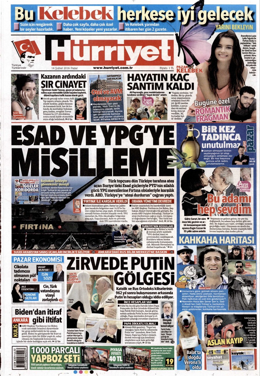 Tek tıkla günün gazete manşetleri - 11