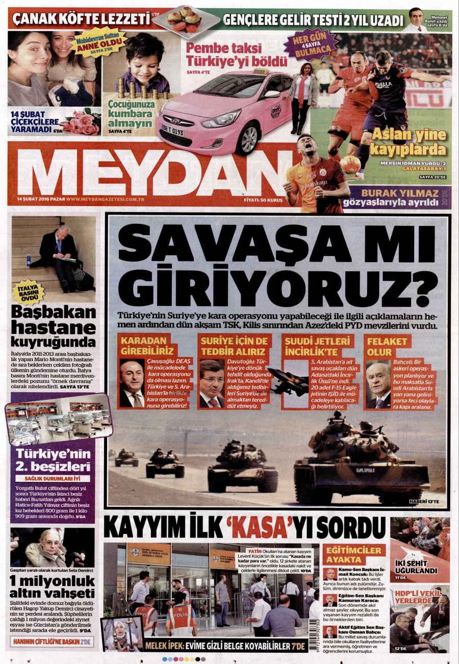 Tek tıkla günün gazete manşetleri - 9