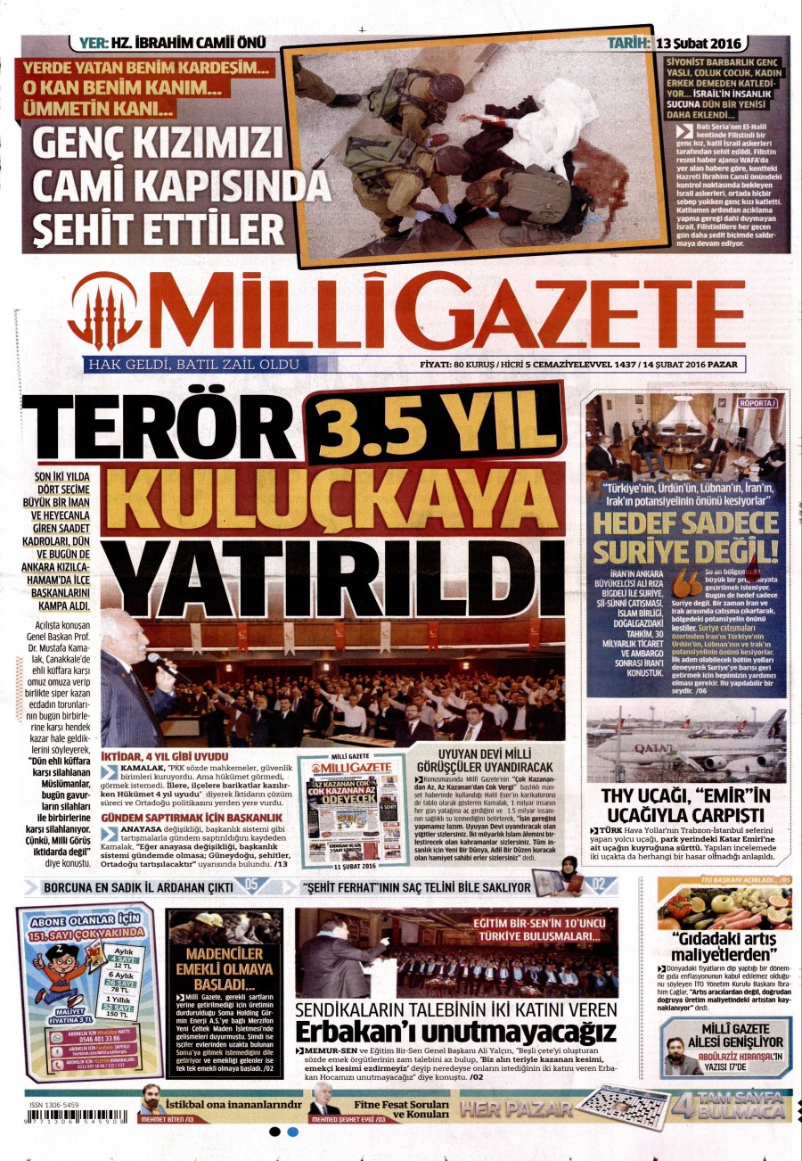 Tek tıkla günün gazete manşetleri - 21