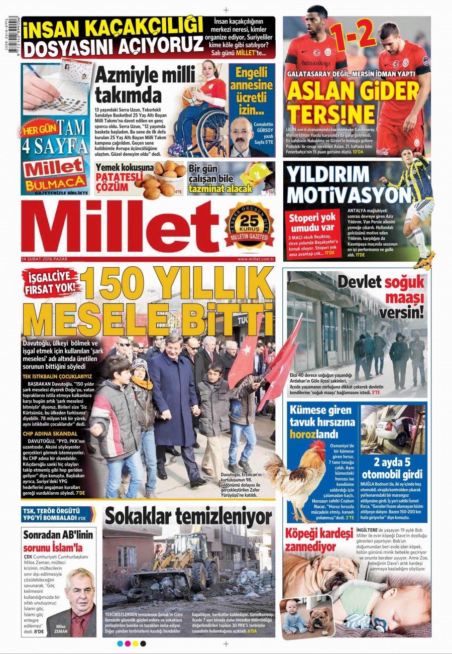 Tek tıkla günün gazete manşetleri - 26