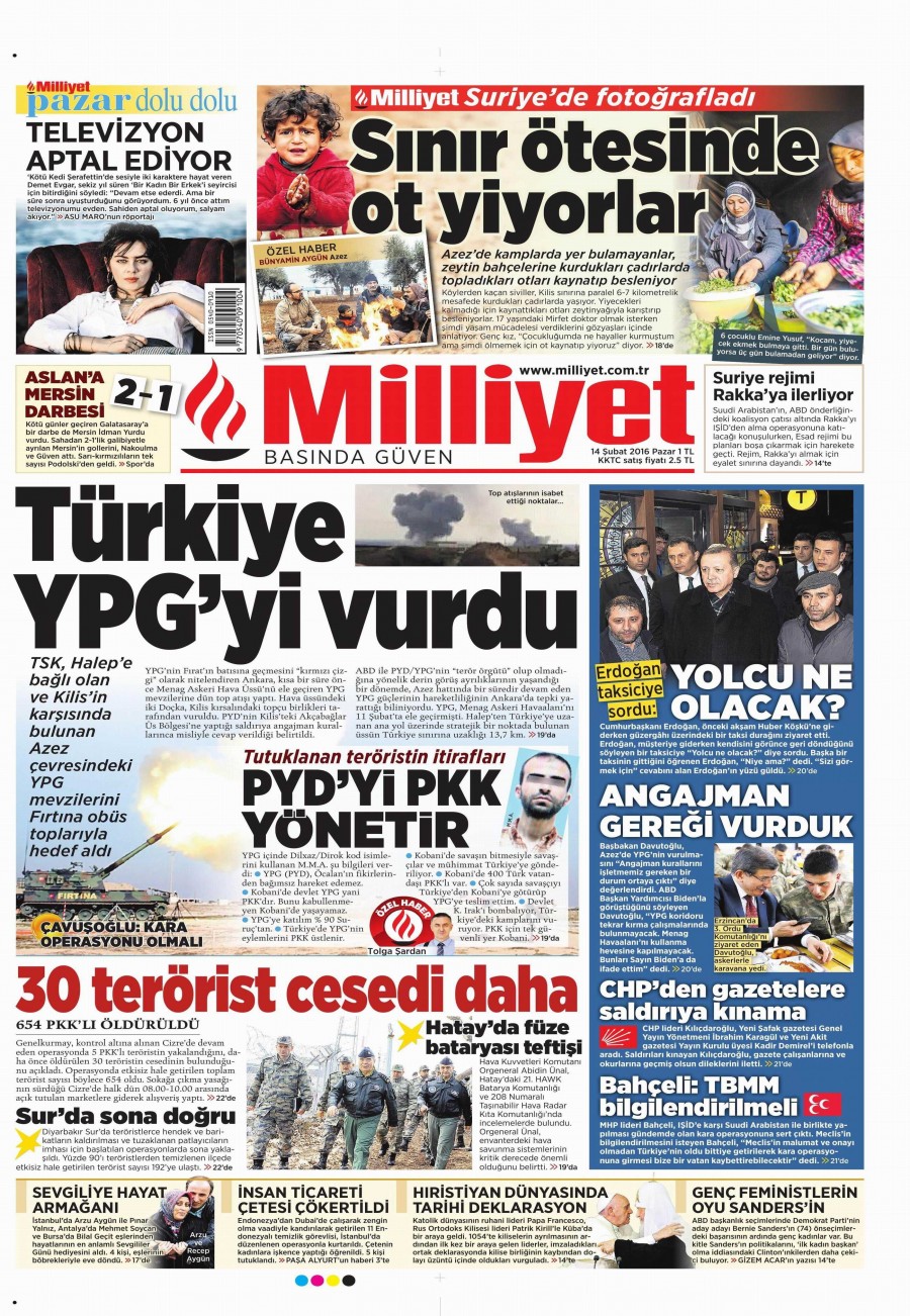 Tek tıkla günün gazete manşetleri - 17