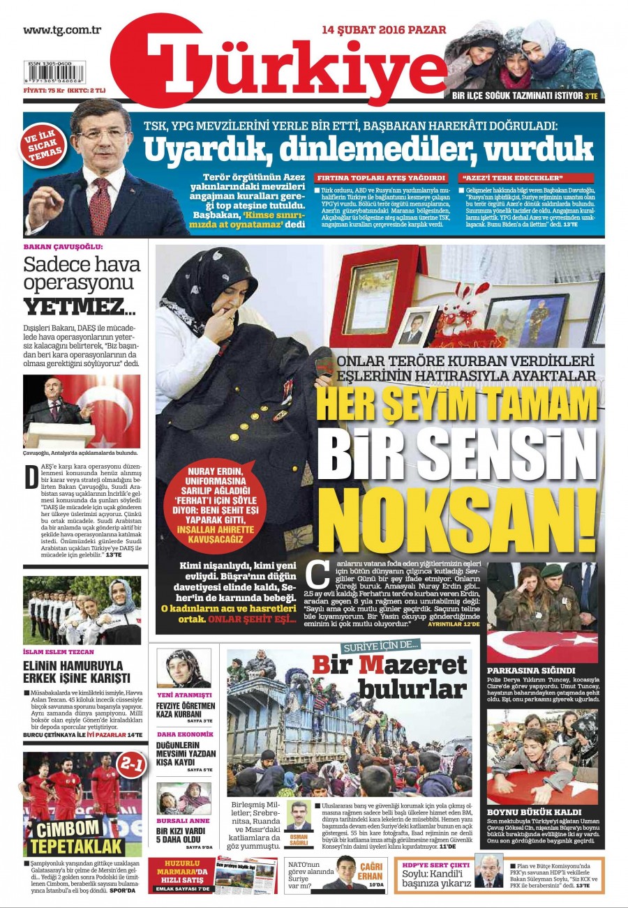 Tek tıkla günün gazete manşetleri - 27