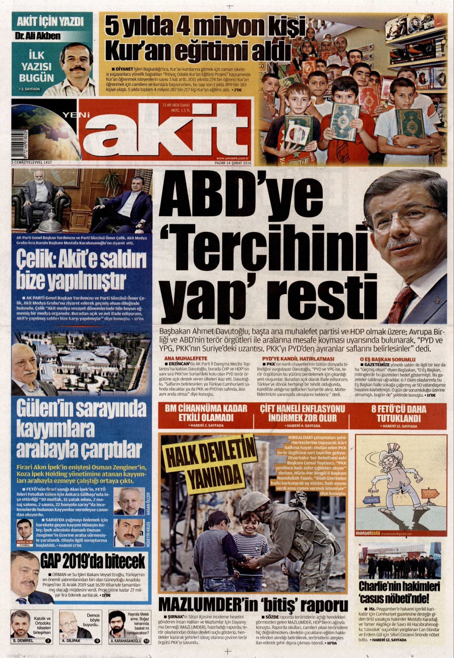 Tek tıkla günün gazete manşetleri - 3