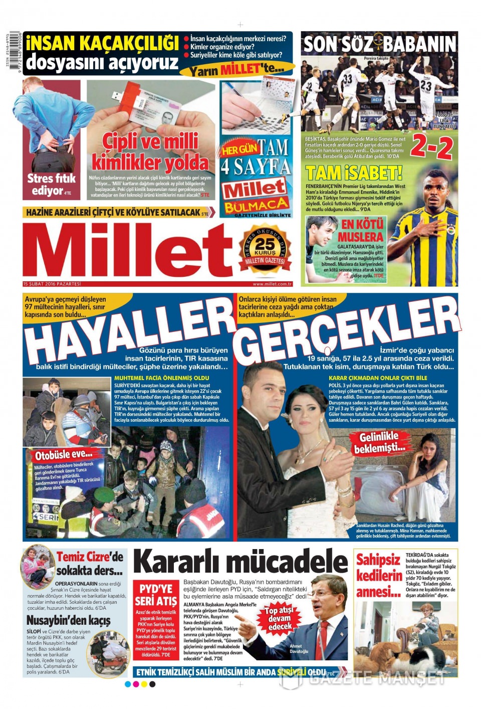 Gazeteler bugün ne yazdı? - 8