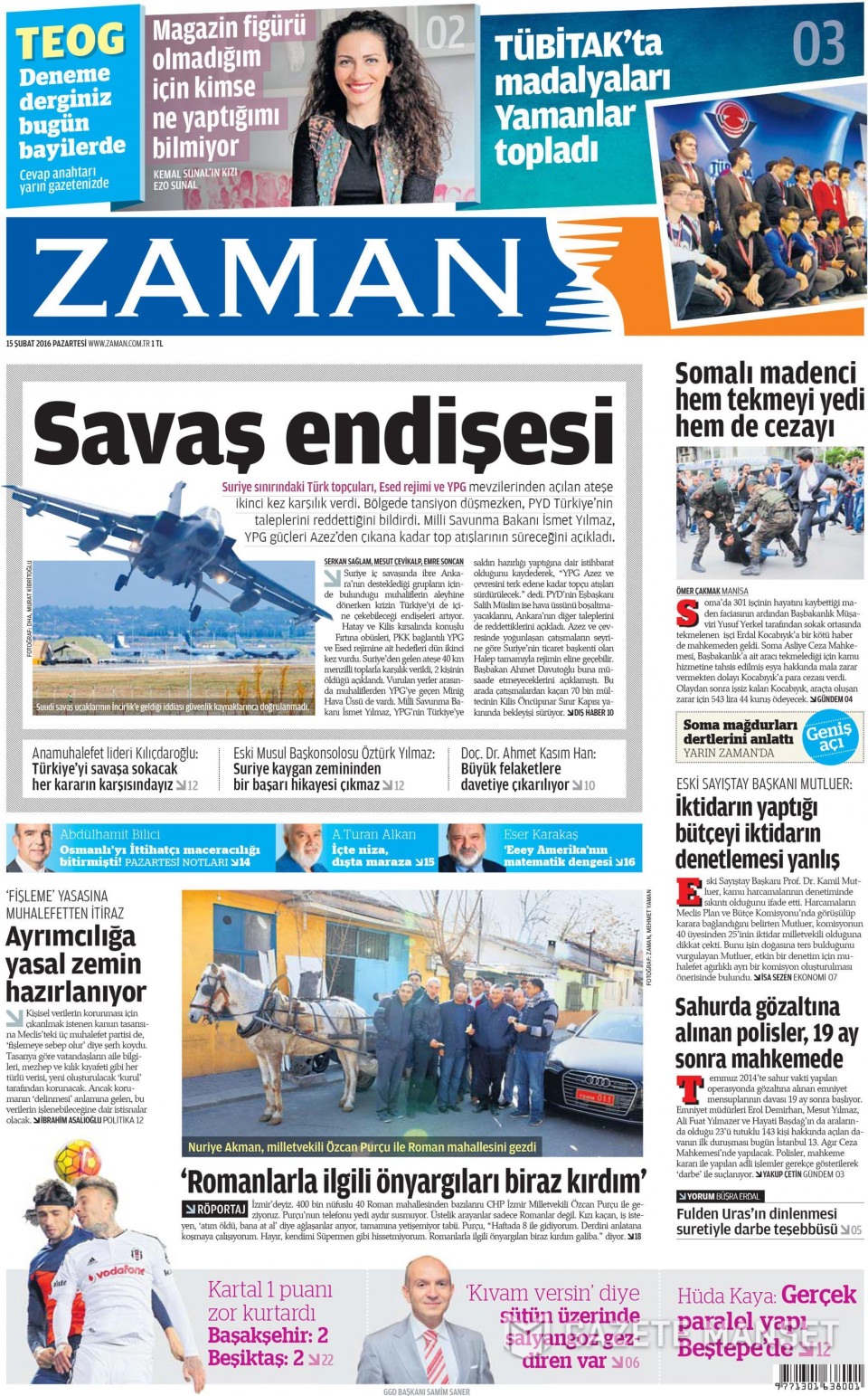 Gazeteler bugün ne yazdı? - 26