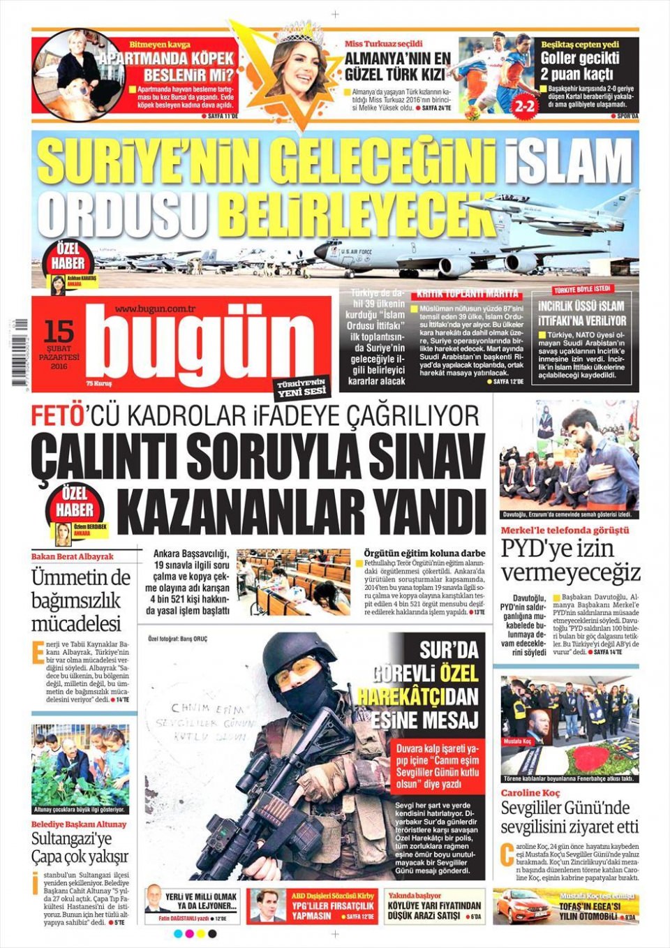 Gazeteler bugün ne yazdı? - 16