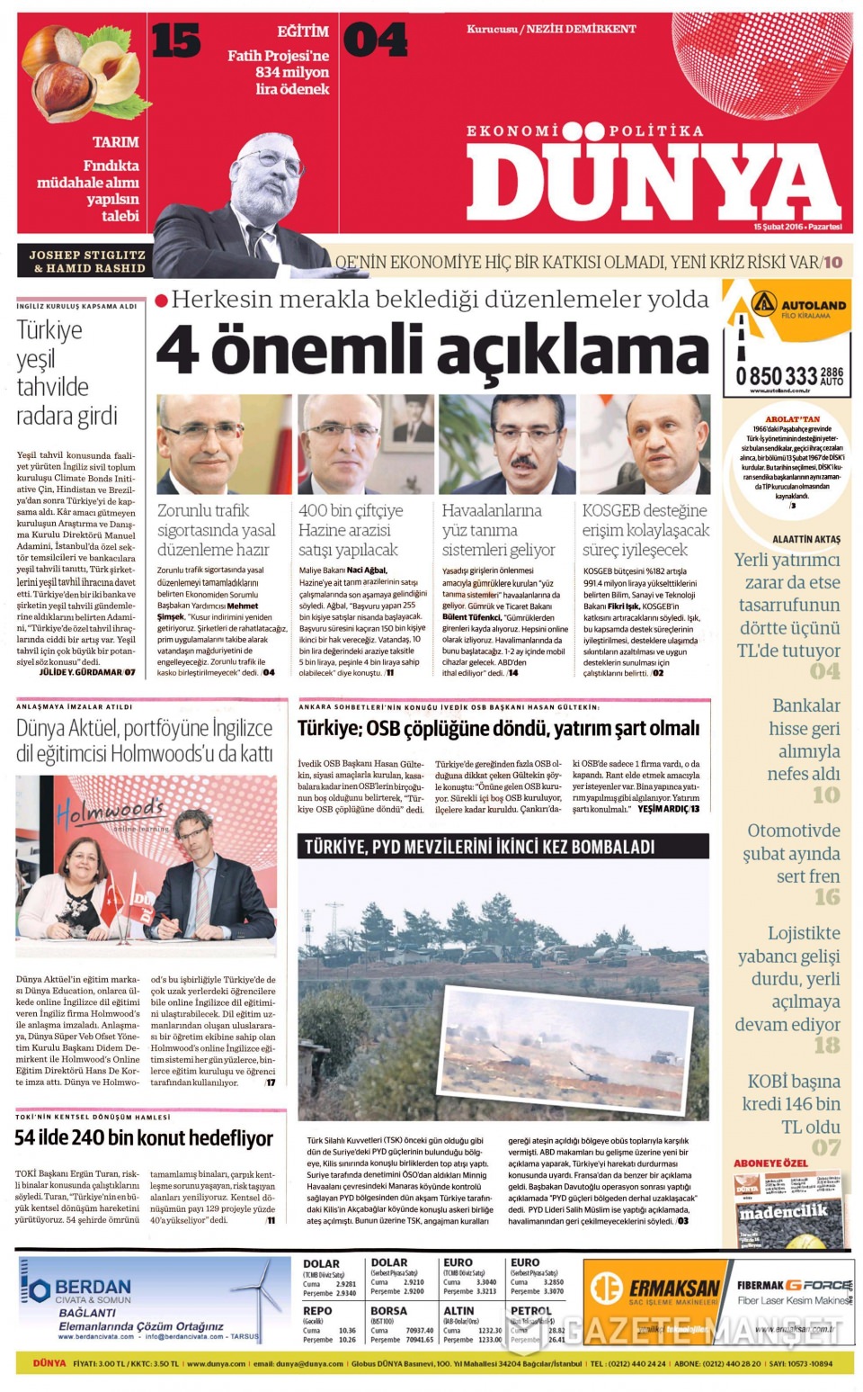 Gazeteler bugün ne yazdı? - 10