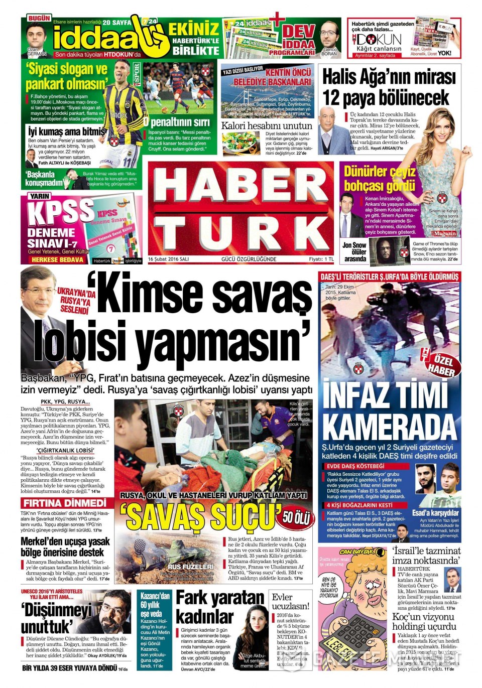 Gazeteler bugün ne yazdı? - 2