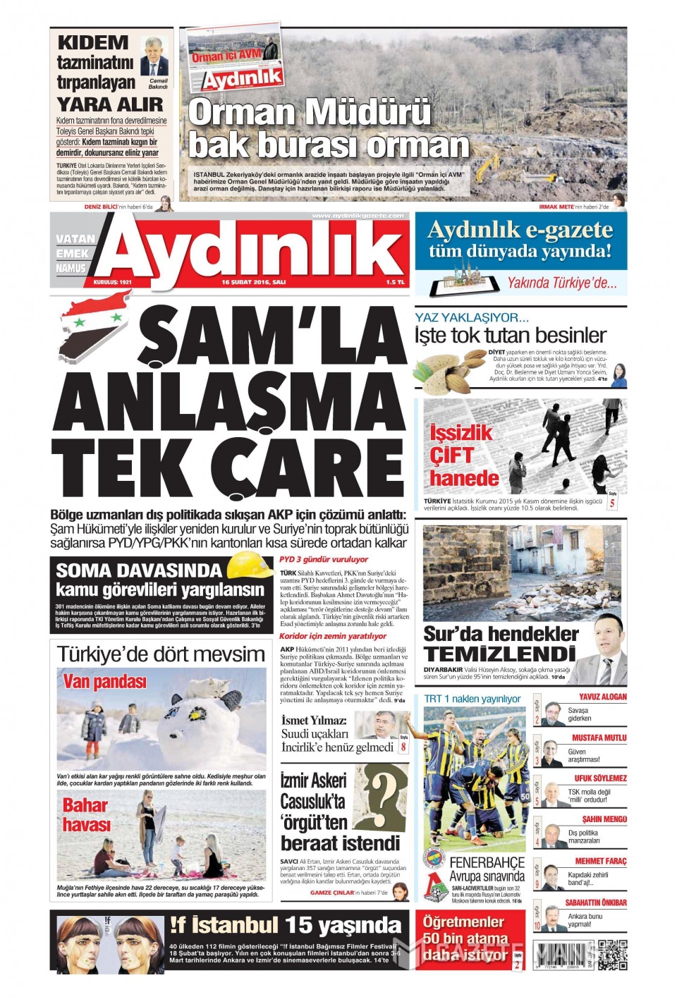 Gazeteler bugün ne yazdı? - 22