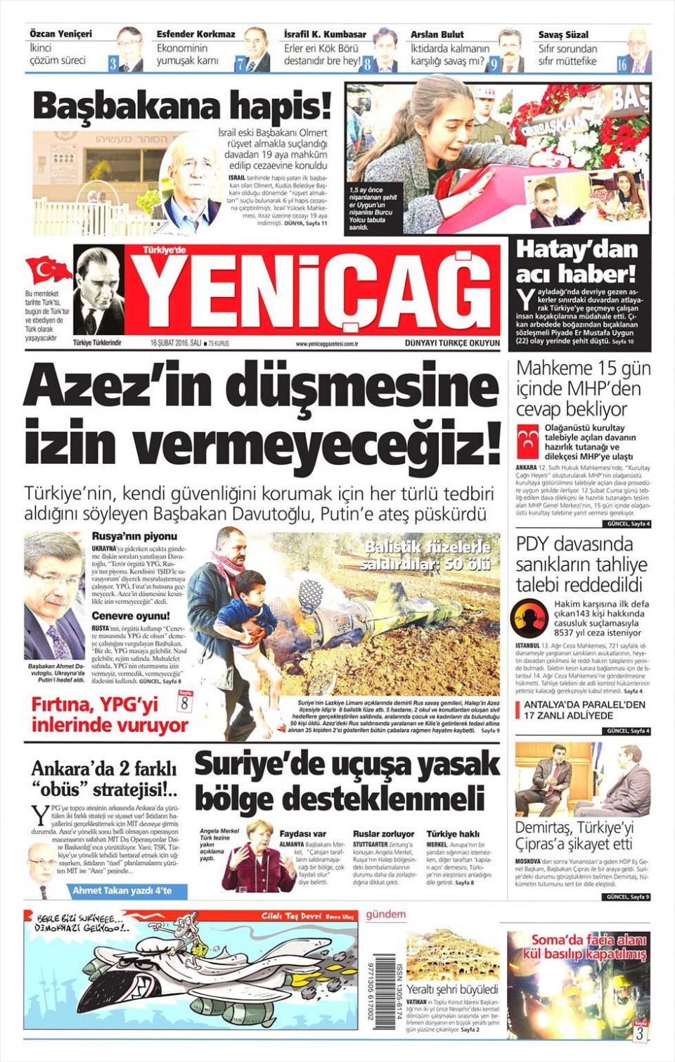 Gazeteler bugün ne yazdı? - 6