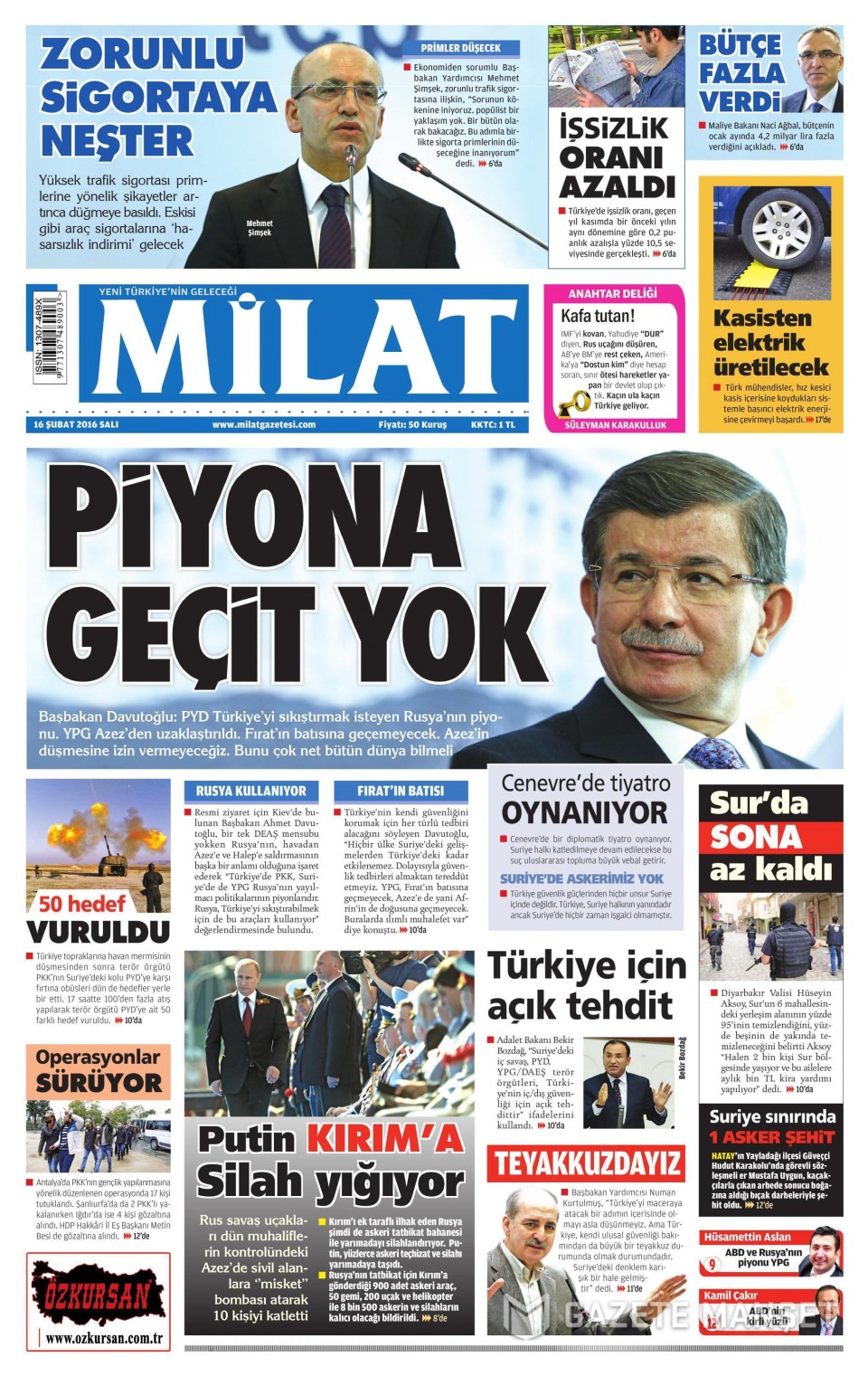 Gazeteler bugün ne yazdı? - 3