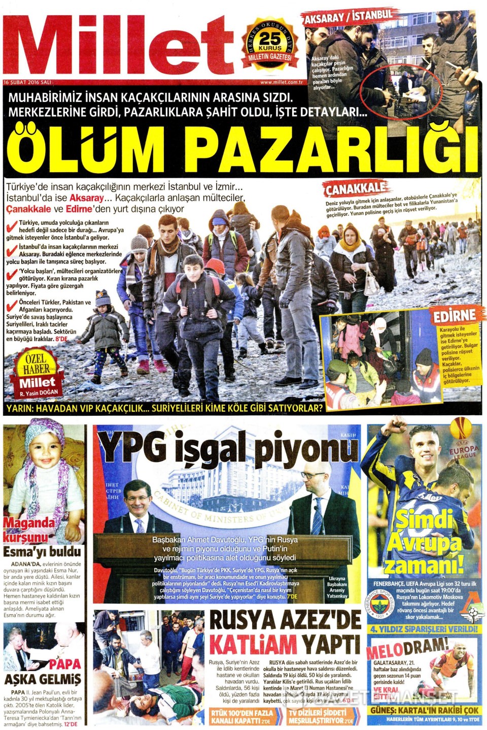 Gazeteler bugün ne yazdı? - 26