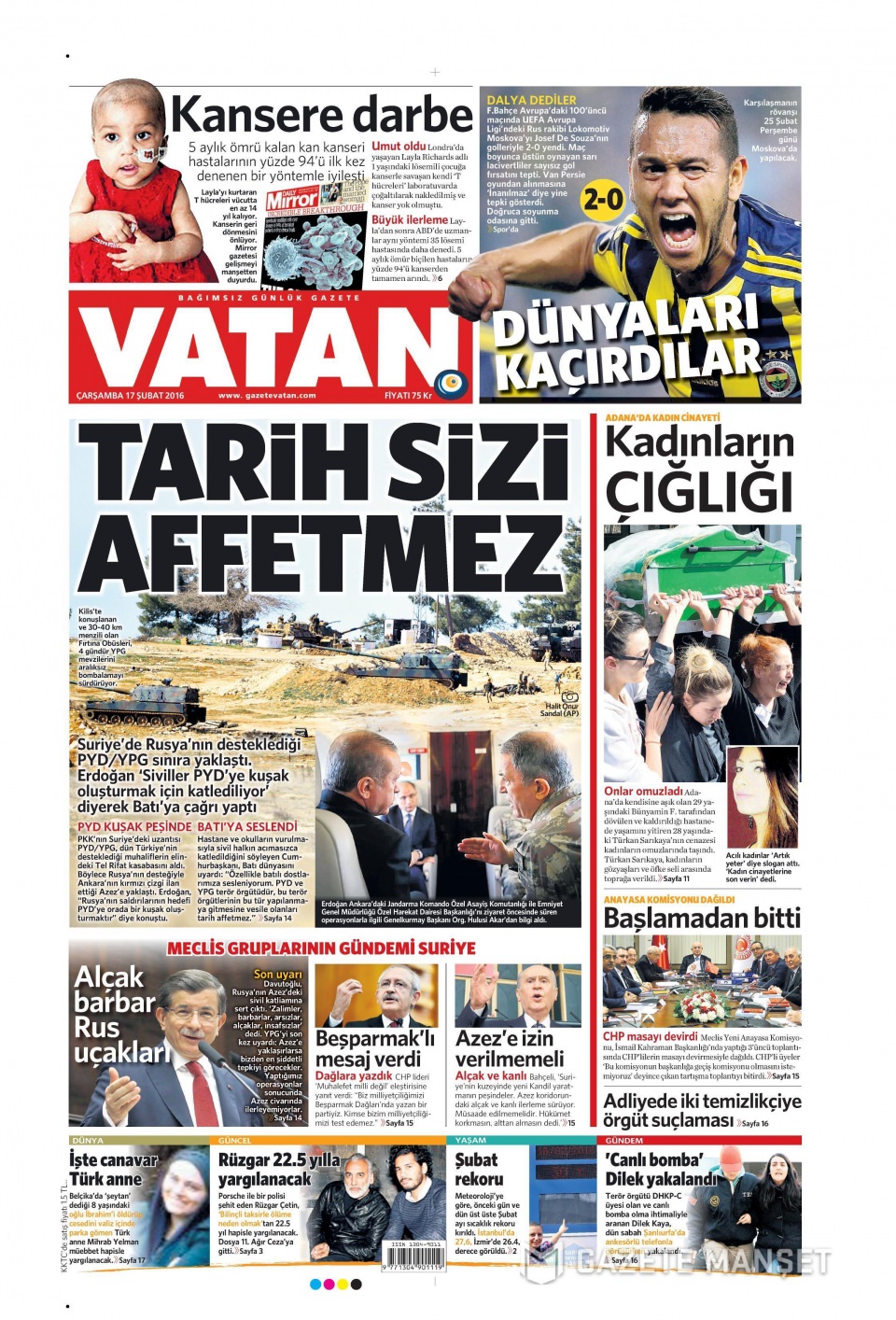 Gazeteler bugün ne yazdı? - 10